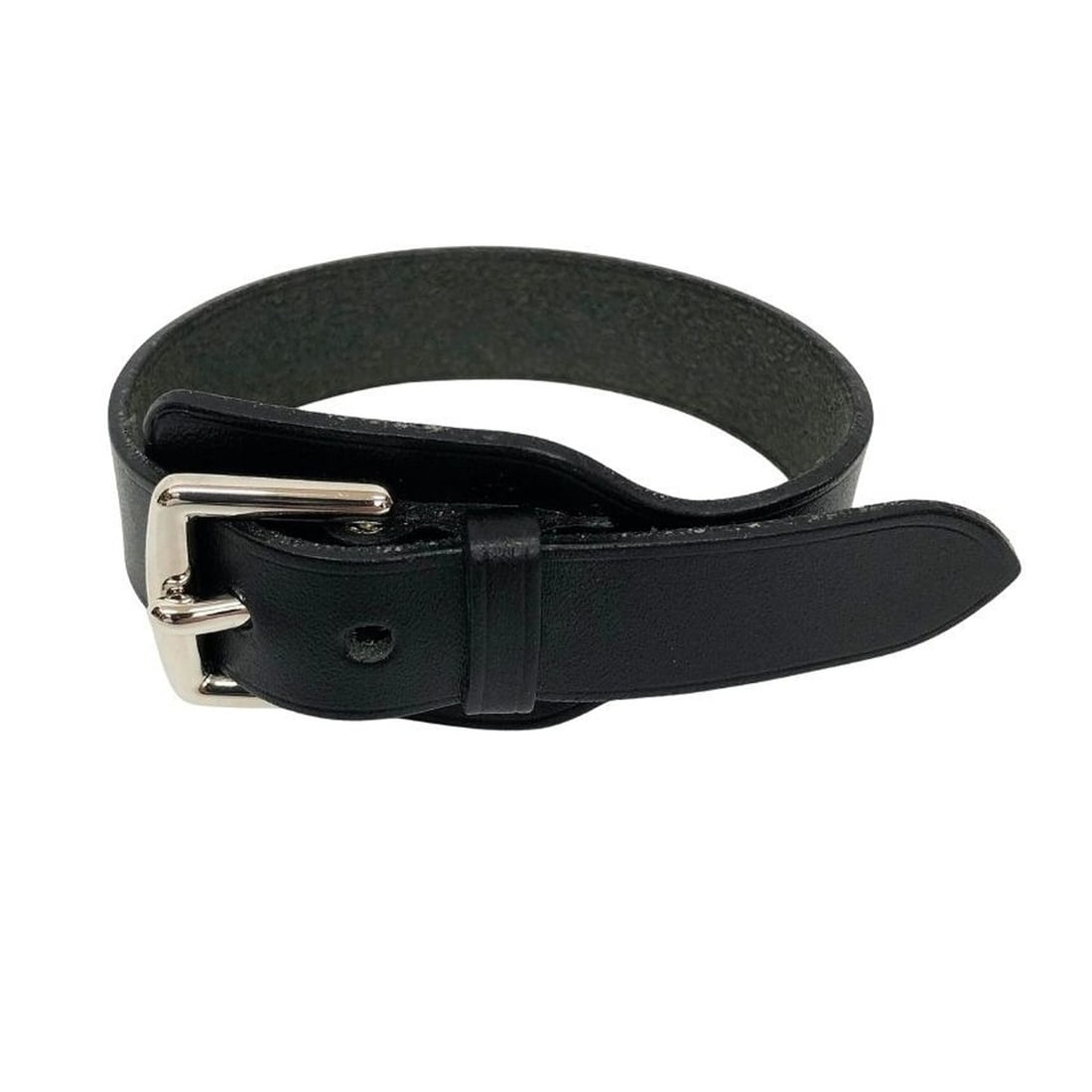 Hermes HERMES Leather Bracelet Etriviere S size Black: --- Catalog ---Category: SizeLength: 19.5cm / 7.67''Category: DesignType: Charm braceletColor: BlackGender: WomenMaterial: LeatherCategory: GeneralBrand: Hermes--- Item List ---Section: ConditionRanki