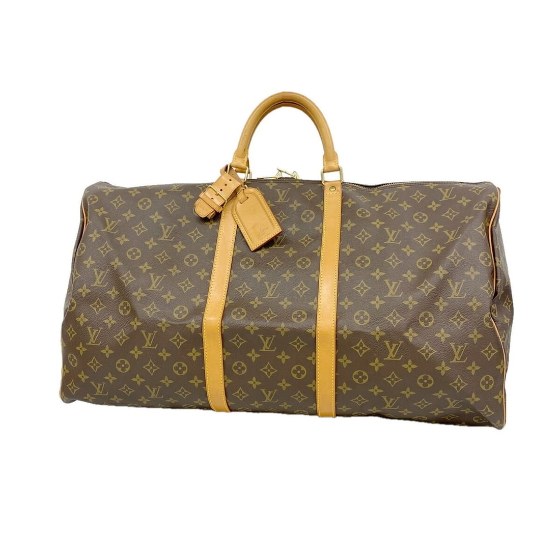 Louis Vuitton Bags - Boston Monogram Keepall 60 M41422 Brown Men's & Women's: --- Catalog ---Category: SizeSize (HxWxD): 33cm x 60cm x 27cm / 12.99'' x 23.62'' x 10.62''Category: DesignType: Boston bagColor: BrownGender: Men,WomenCategory: GeneralMPN: M41422Brand: Louis Vuitton