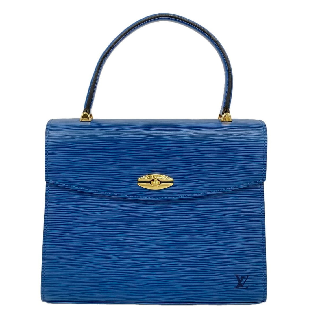 Louis Vuitton Epi Malzerbes Handbag M52375 Toledo Blue Women's: --- Catalog ---Category: SizeSize (HxWxD): 21cm x 26cm x 6cm / 8.26'' x 10.23'' x 2.36''Category: DesignType: HandbagColor: Toledo blueGender: WomenCategory: GeneralMPN: M52375Brand: Louis Vuitton--- 