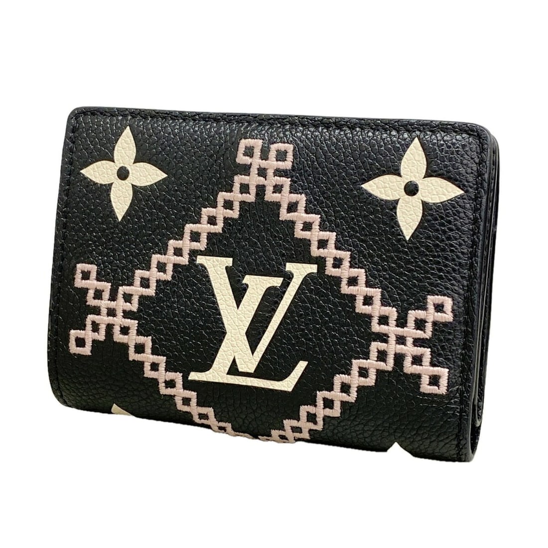 Louis Vuitton Monogram Empreinte Broderie Portefeuille Wallet M81139 Noir (Women's): --- Catalog ---Category: SizeSize (HxWxD): 8cm x 11cm x 2.5cm / 3.14'' x 4.33'' x 0.98''Category: DesignType: Wallet (bi-fold)Color: NoirGender: WomenCategory: GeneralMPN: M81139Brand: Louis Vuitton--
