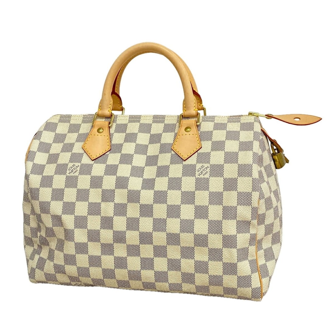 Louis Vuitton Damier Azur Speedy 30 Handbag N41370 White Women's: --- Catalog ---Category: SizeSize (HxWxD): 21cm x 30cm x 17cm / 8.26'' x 11.81'' x 6.69''Category: DesignType: HandbagColor: WhiteGender: WomenCategory: GeneralMPN: N41370Brand: Louis Vuitton--- Item 