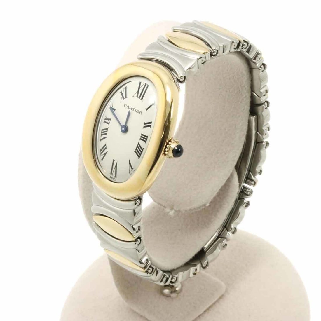 Cartier Baignoire Belle Epoque W40002F2 Ladies' Watch, Ivory, 18K Yellow Gold, Quartz Watch (1 of 7)