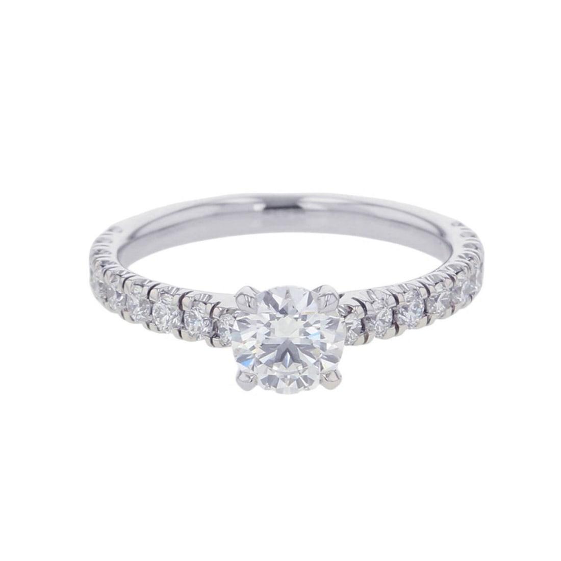 Cartier Etincelle de Solitaire Ring, Diamond Center Stone 0.45ct, Pt950, Size 46, N4744300,: --- Catalog ---Category: SizeUS Size: 3.5Brand Size: 46Category: DesignType: Band ringGender: WomenMaterial: Platinum 950Category: GeneralBrand: Cartier--- Item List ---Section: ConditionRanking: Rank