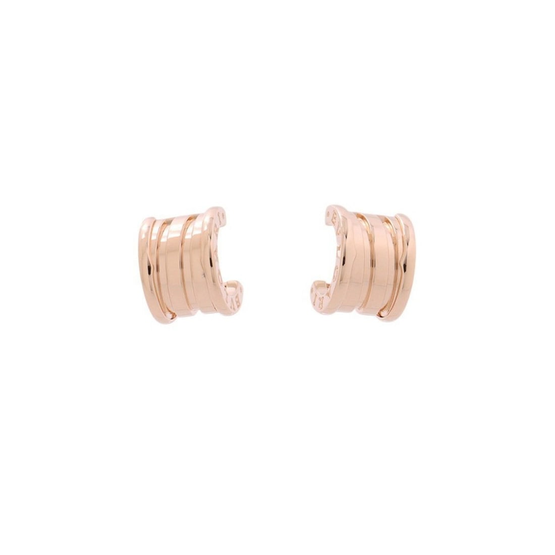 Bvlgari Bulgari B-zero1 Earrings, 18KPG Pink Gold, 353796.: --- Catalog ---Category: SizeSize (HxWxD): 12.30mm x 8.70mm / 0.48'' x 0.34''Category: DesignType: Stud earringsGender: WomenMaterial: Pink gold (18K)Category: GeneralBrand: Bvlgari--- Item List ---Se