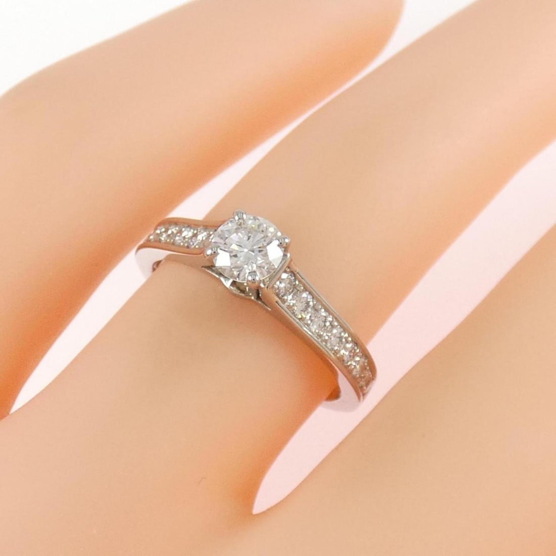 Cartier 1895 Ring, 0.31ct, H VS1, EXT - 5