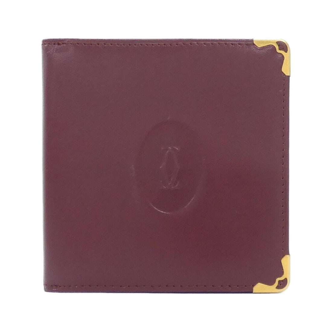 Cartier MUST DE CARTIER wallet: --- Catalog ---Category: SizeSize (HxWxD): 10cm x 9.5cm x 1cm / 3.93'' x 3.74'' x 0.39''Category: DesignColor: BordeauxGender: Men,WomenMaterial: Leather Category: GeneralBrand: Cartier--- Item List