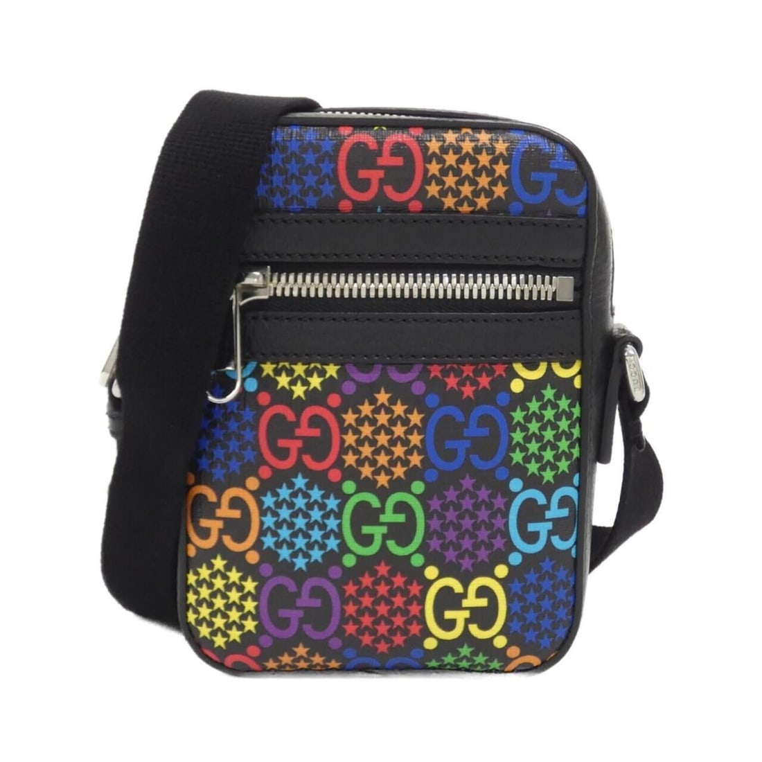 Gucci 598103 H20AN Shoulder Bag: --- Catalog ---Category: SizeSize (HxWxD): 18cm x 12cm x 5cm / 7.08'' x 4.72'' x 1.96''Category: DesignType: Shoulder bagColor: Multi-colorGender: Women,MenMaterial: Leather Category: GeneralMPN: