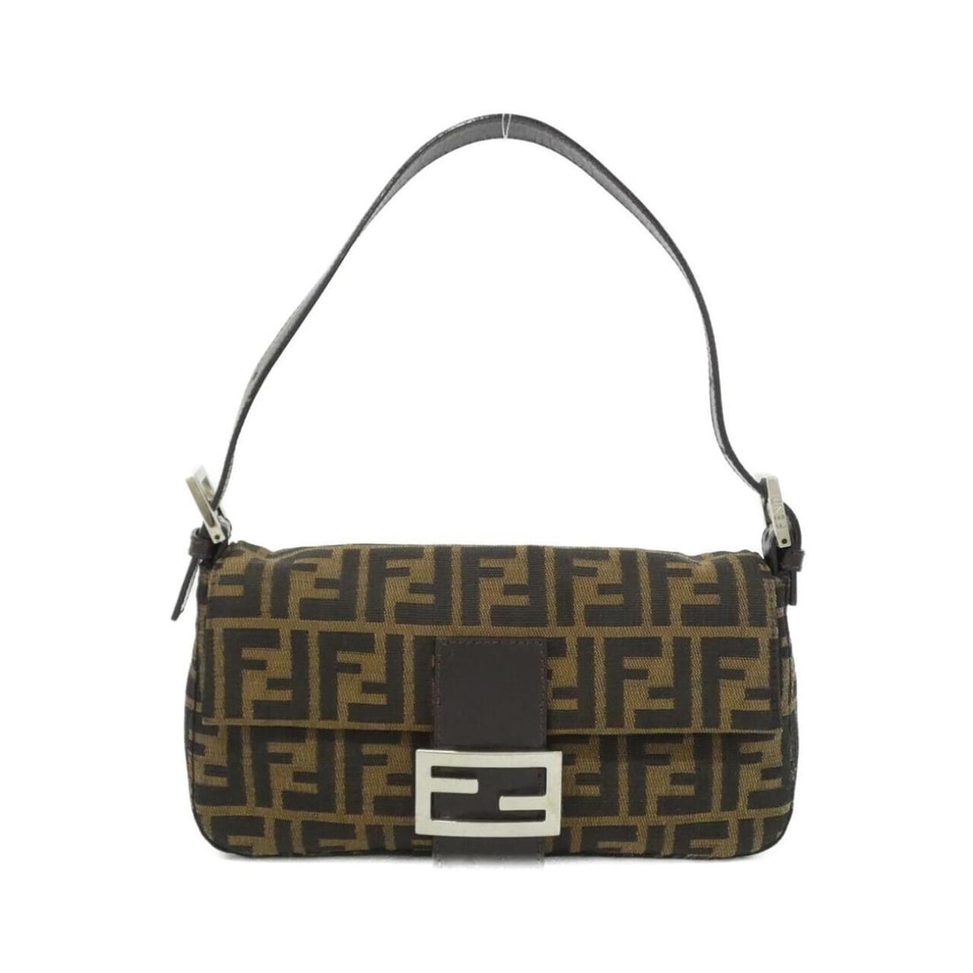 Fendi Baguette 26424 Shoulder Bag: --- Catalog ---Category: SizeSize (HxWxD): 14cm x 25cm x 4cm / 5.51'' x 9.84'' x 1.57''Category: DesignType: Shoulder bagColor: BrownGender: WomenMaterial: Canvas Category: GeneralMPN: 26424Brand: