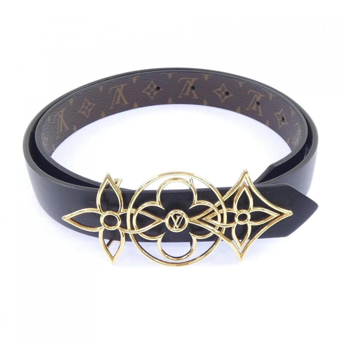 Louis Vuitton M0620 Reversible Belt: --- Catalog ---Category: SizeLength: 96cm / 37.79''Category: DesignType: Standard beltColor: Black, BrownGender: WomenCategory: GeneralMPN: M0620Brand: Louis Vuitton--- Item List ---Section: