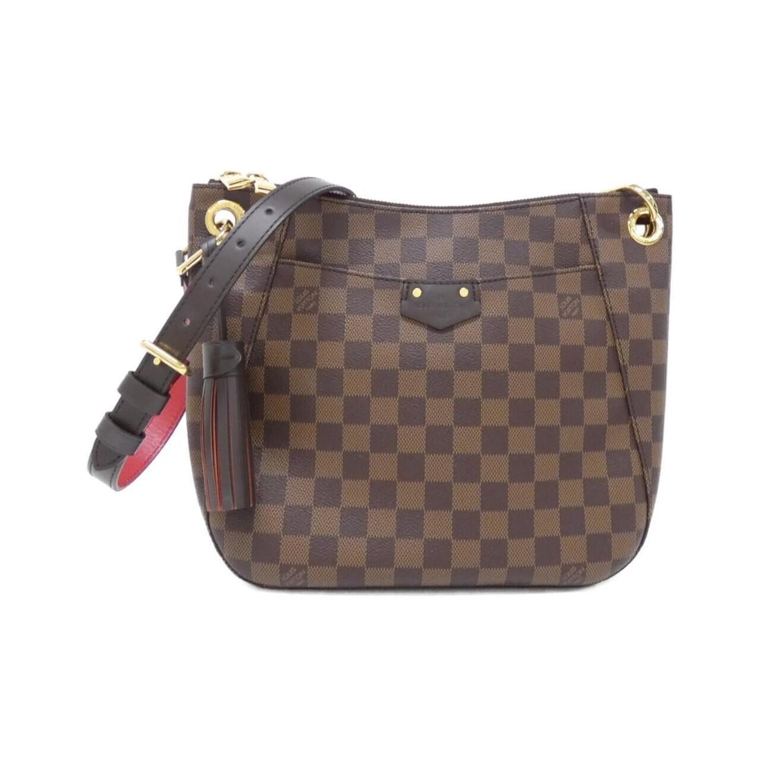 Louis Vuitton Damier South Bank N42230 Shoulder Bag: --- Catalog ---Category: SizeSize (HxWxD): 26cm x 31cm x 6cm / 10.23'' x 12.2'' x 2.36''Category: DesignType: Shoulder bagColor: Damier Canvas, EbeneGender: WomenMaterial: Coated canvas Category:
