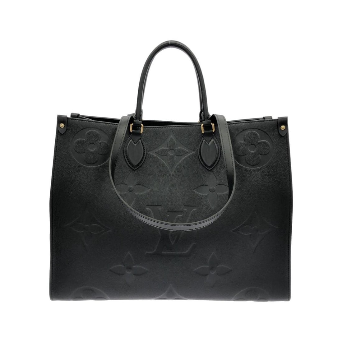 Louis Vuitton Monogram Empreinte OnTheGo GM M44925 Handbag: --- Catalog ---Category: SizeSize (HxWxD): 33cm x 42cm x 17cm / 12.99'' x 16.53'' x 6.69''Category: DesignType: HandbagColor: Black, MonogramGender: Women,MenMaterial: Monogram Empreinte Category: Gen