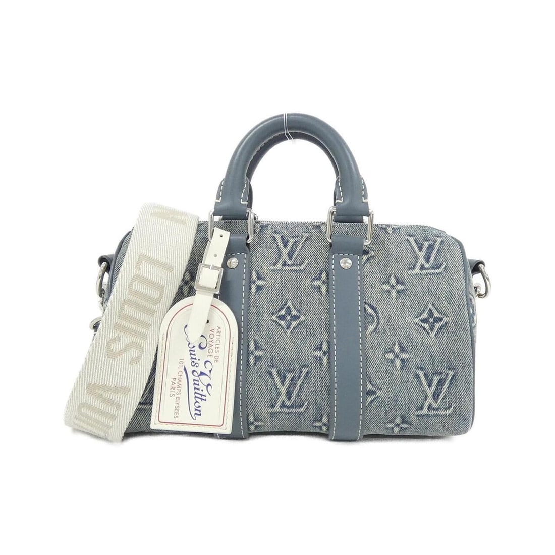 Louis Vuitton Monogram Wash Keepall Bandoulière 25cm M22762 Boston Bag (1 of 19)