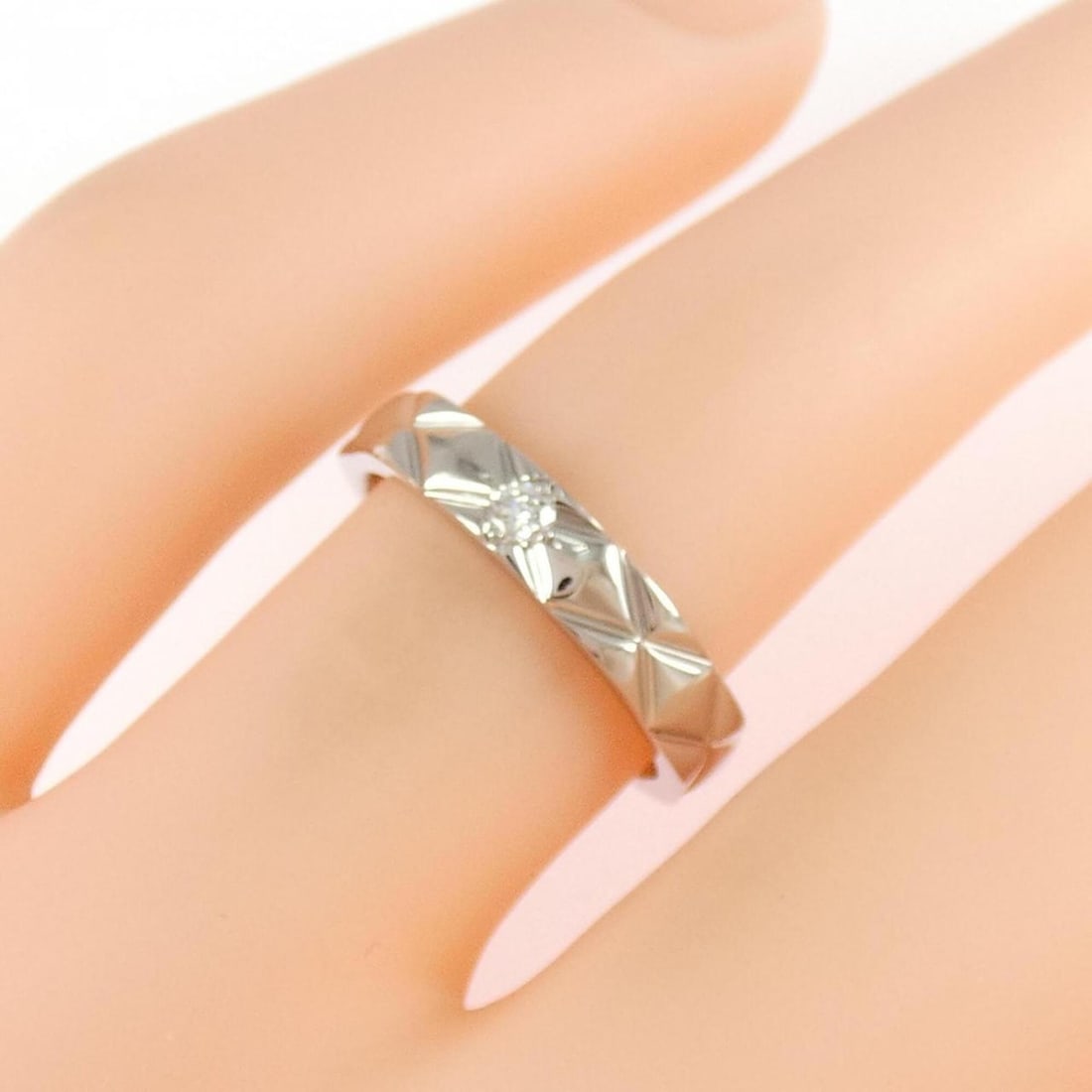 Chanel Matelassé Large Ring - 5