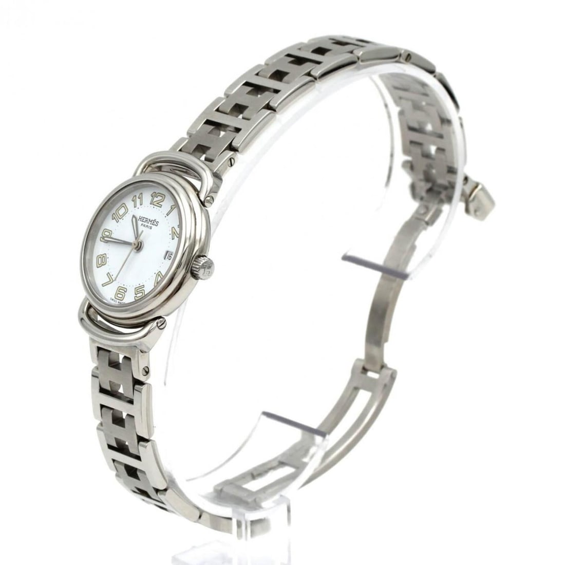 Hermes Pullman PU2.210 SS Quartz Watch - 2