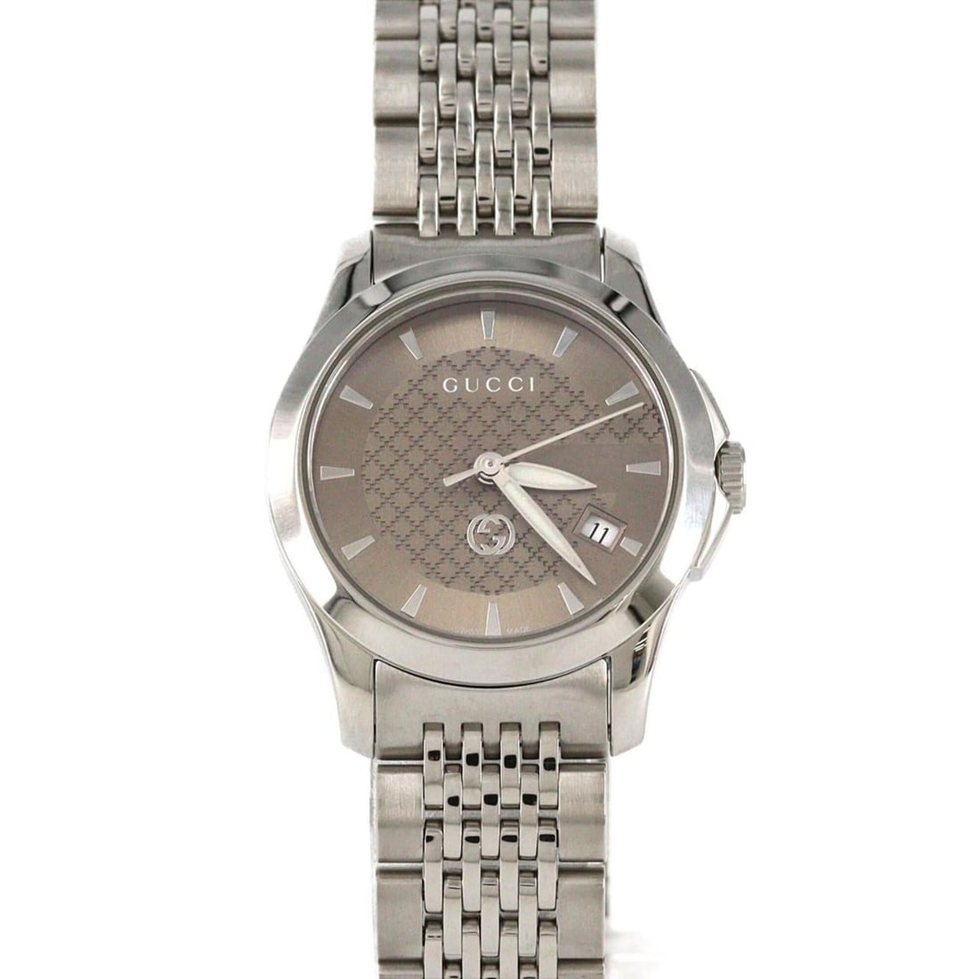 Gucci G-Timeless 126.5 YA1265007 SS Quartz Watch (1 of 10)