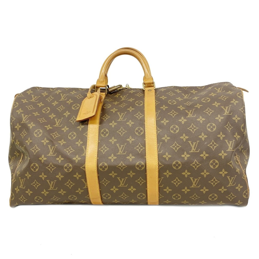 Louis Vuitton Bags - Boston Monogram Keepall 55 M41424 Brown Men's & Women's: --- Catalog ---Category: SizeSize (HxWxD): 30cm x 55cm x 25cm / 11.81'' x 21.65'' x 9.84''Category: DesignType: Boston bagColor: BrownGender: Men,WomenCategory: GeneralMPN: M41424Brand: Louis Vuitton-