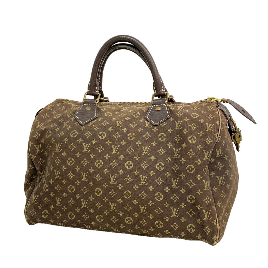 Louis Vuitton Monogram Mini Lin Speedy 30 Handbag M95224 Ebene Women's: --- Catalog ---Category: SizeSize (HxWxD): 20cm x 30.5cm x 17cm / 7.87'' x 12'' x 6.69''Category: DesignType: HandbagColor: EbeneGender: WomenCategory: GeneralMPN: M95224Brand: Louis Vuitton--- Item L