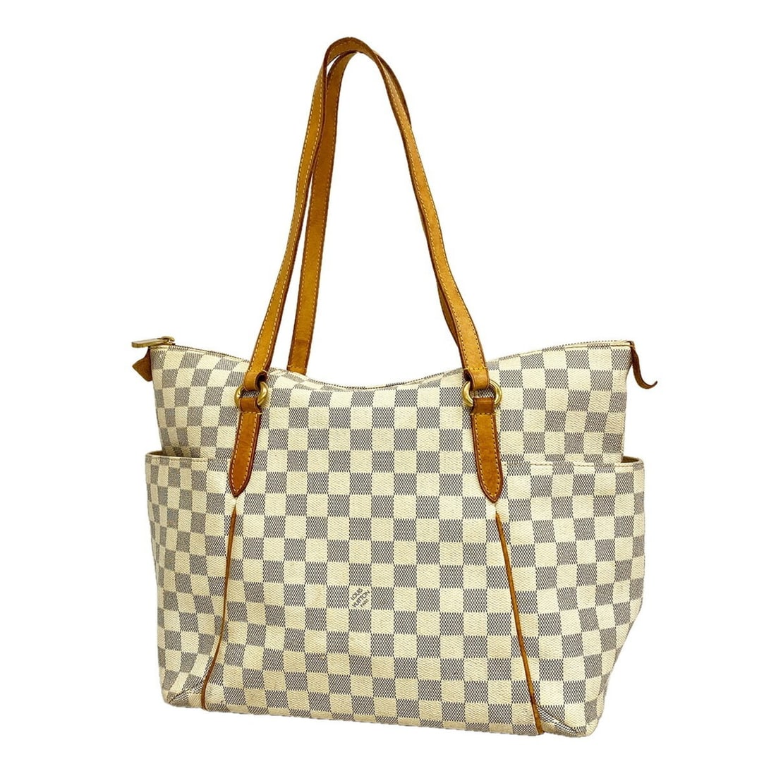 Louis Vuitton Damier Azur Totally MM Tote Bag N51262 White Women's: --- Catalog ---Category: SizeSize (HxWxD): 30.5cm x 32.5cm x 15.5cm / 12'' x 12.79'' x 6.1''Category: DesignType: Tote bagColor: WhiteGender: WomenCategory: GeneralMPN: N51262Brand: Louis Vuitton--- I
