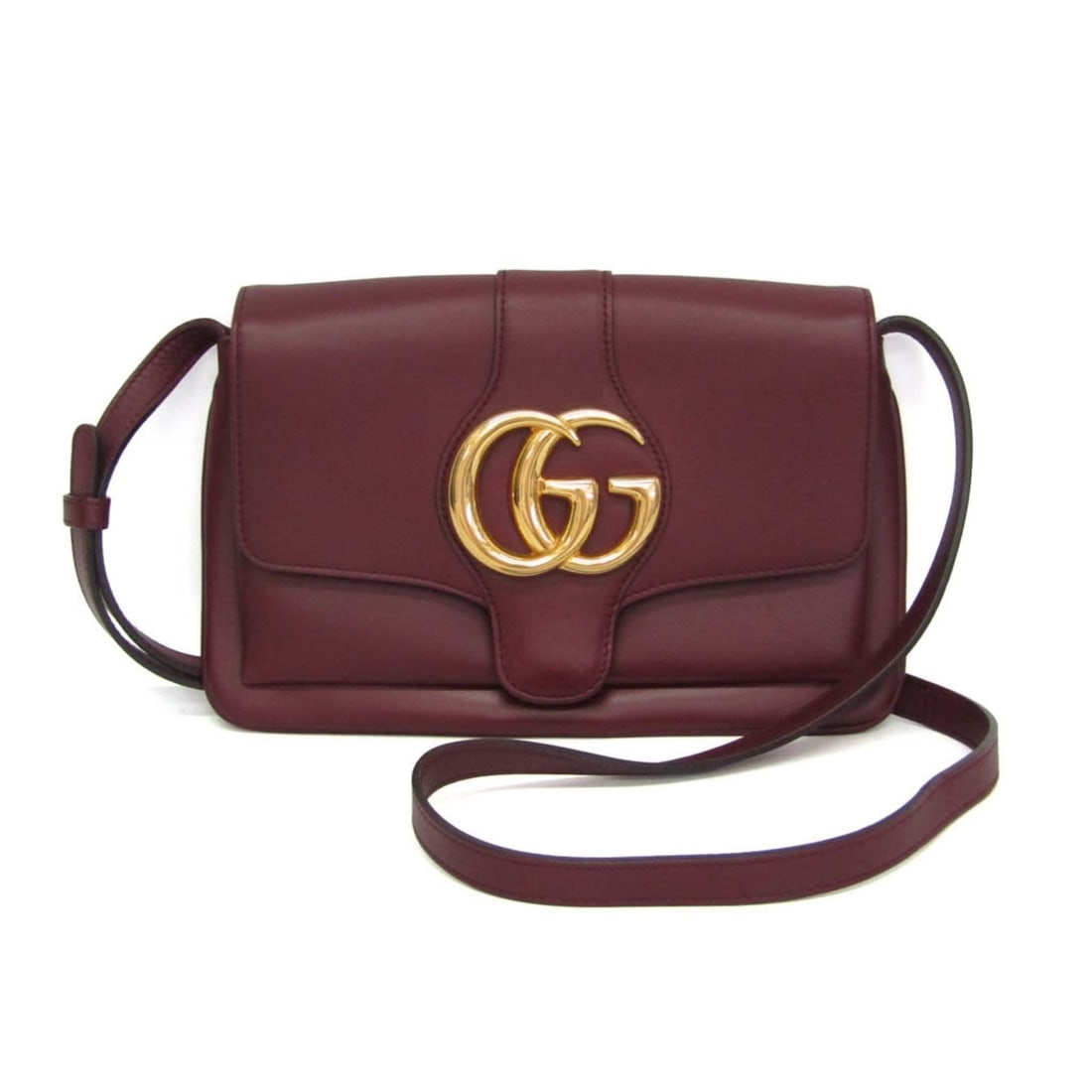 Gucci GG Marmont Ally 550129 Women's Leather Shoulder Bag Bordeaux: --- Catalog ---Category: SizeSize (HxWxD): 16cm x 25cm x 1cm / 6.29'' x 9.84'' x 0.39''Strap Length: 108cm - 124cm / 42.51'' - 48.81''Category: DesignType: Shoulder bagColor: BordeauxGender:
