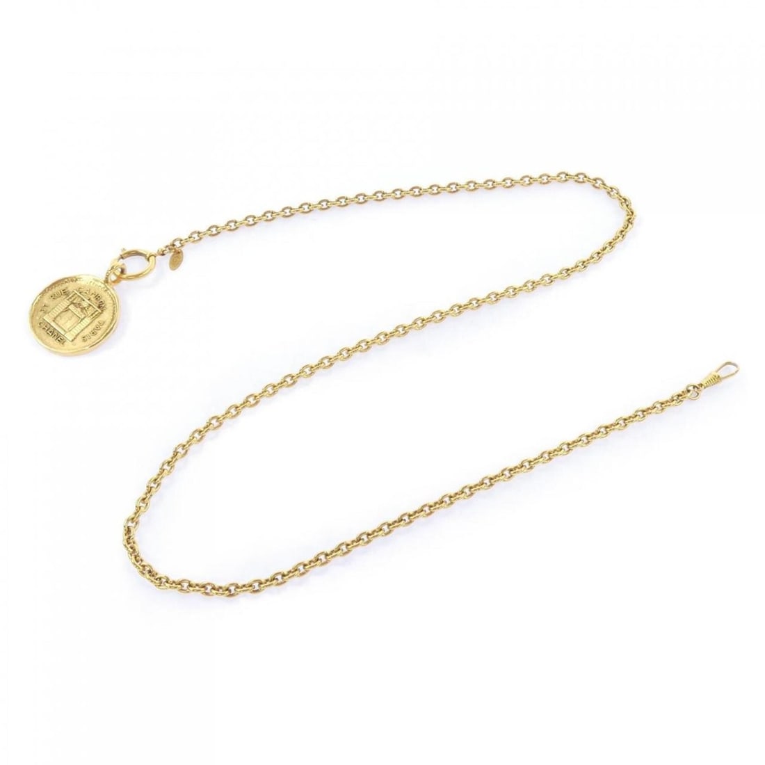 Chanel belt: --- Catalog ---Category: SizeWidth: 5mm / 0.19''Length: 85cm / 33.46''Category: DesignType: Standard beltColor: GoldGender: WomenCategory: GeneralBrand: Chanel--- Item List ---Section: ConditionRankin