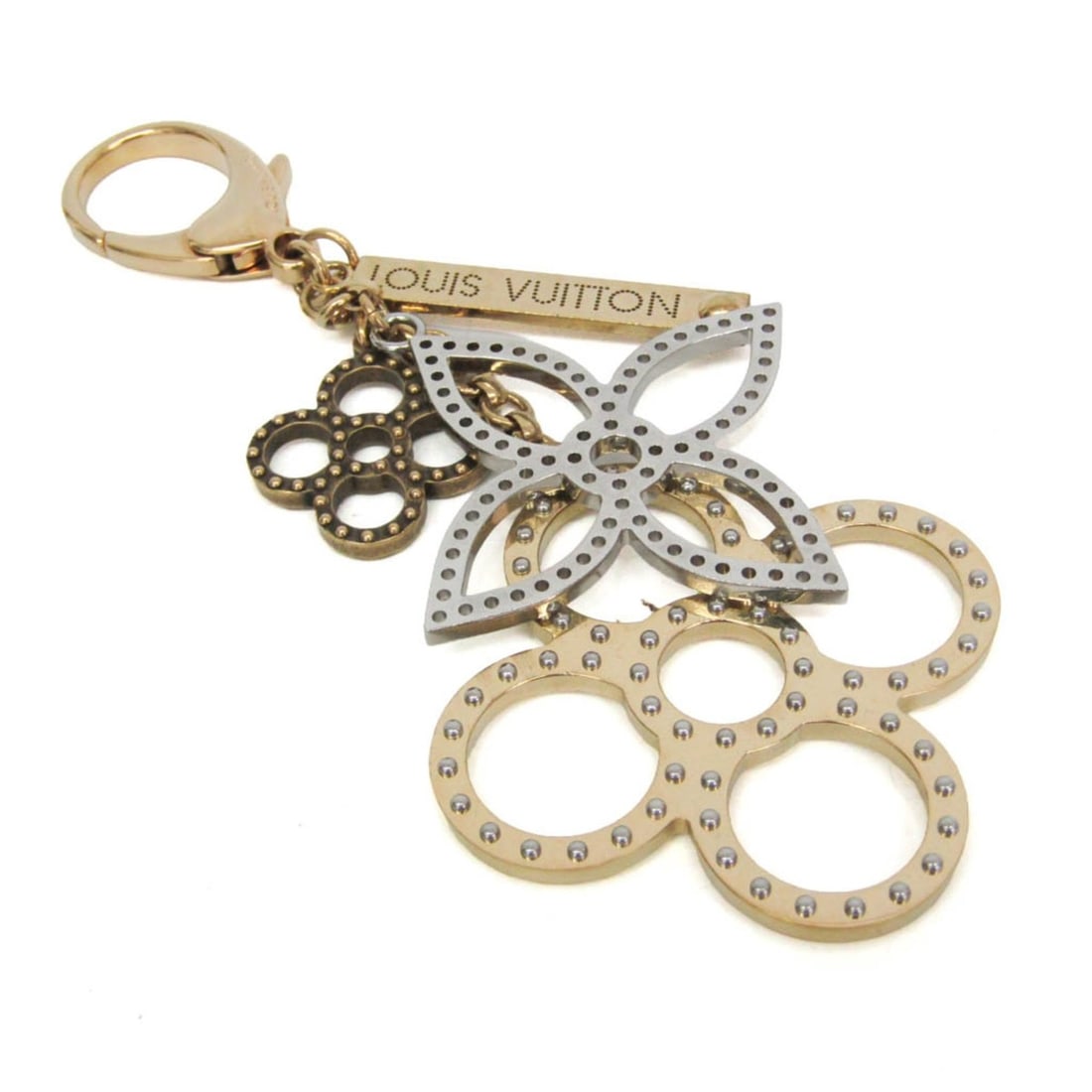 Louis Vuitton Bijou Sac Tapage M65090 Keyring (Gold,Silver): --- Catalog ---Category: SizeWeight: 80g / 2.82oz.Size (HxWxD): 16cm x 6.5cm / 6.29'' x 2.55''Category: DesignType: KeyringColor: Gold, SilverGender: WomenMaterial: MetalCategory: GeneralBrand: Louis 