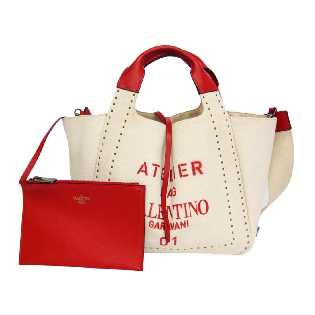Valentino Garavani Atelier Bag 01 Small VW2B0H86NIZ Men,Women Leather,Canvas Shoulder Bag,Tote Bag: --- Catalog ---Category: SizeHandle Drop: 13.00cm / 5.12''Size (HxWxD): 24cm x 30cm x 11cm / 9.44'' x 11.81'' x 4.33''Strap Length: 76cm - 130cm / 29.92'' - 51.18''Handle Length: 34cm /