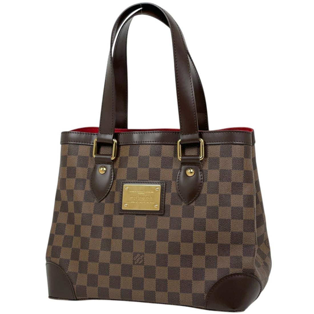 Louis Vuitton Hampstead PM Tote Bag, Damier Brown, N51205, Women's: --- Catalog ---Category: SizeSize (HxWxD): 24cm x 28cm x 17cm / 9.44'' x 11.02'' x 6.69''Category: DesignType: Tote bagColor: Brown, Damier CanvasGender: WomenCategory: GeneralLine: DamierBrand: Louis