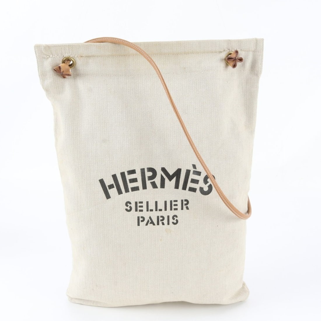 Hermes Aline GM Leather Canvas Shoulder Bag Handbag for Women: --- Catalog ---Category: SizeSize (HxWxD): 45cm x 32cm x 5cm / 17.71'' x 12.59'' x 1.96''Category: DesignType: Handbag, Shoulder bagColor: Beige, BrownGender: WomenMaterial: Leather , Canvas Category: