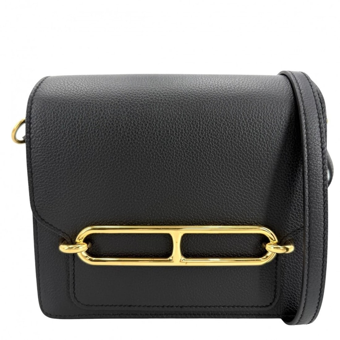 Hermes Sac Lauris Mini Shoulder Bag for Women, Bag/Crossbody Bag, HERMES B Stamp, Leather, Black,: --- Catalog ---Category: SizeSize (HxWxD): 15cm x 17.5cm x 5cm / 5.9'' x 6.88'' x 1.96''Strap Length: 105cm / 41.33''Category: DesignType: Shoulder bagColor: BlackGender: WomenMaterial: Leather Catego
