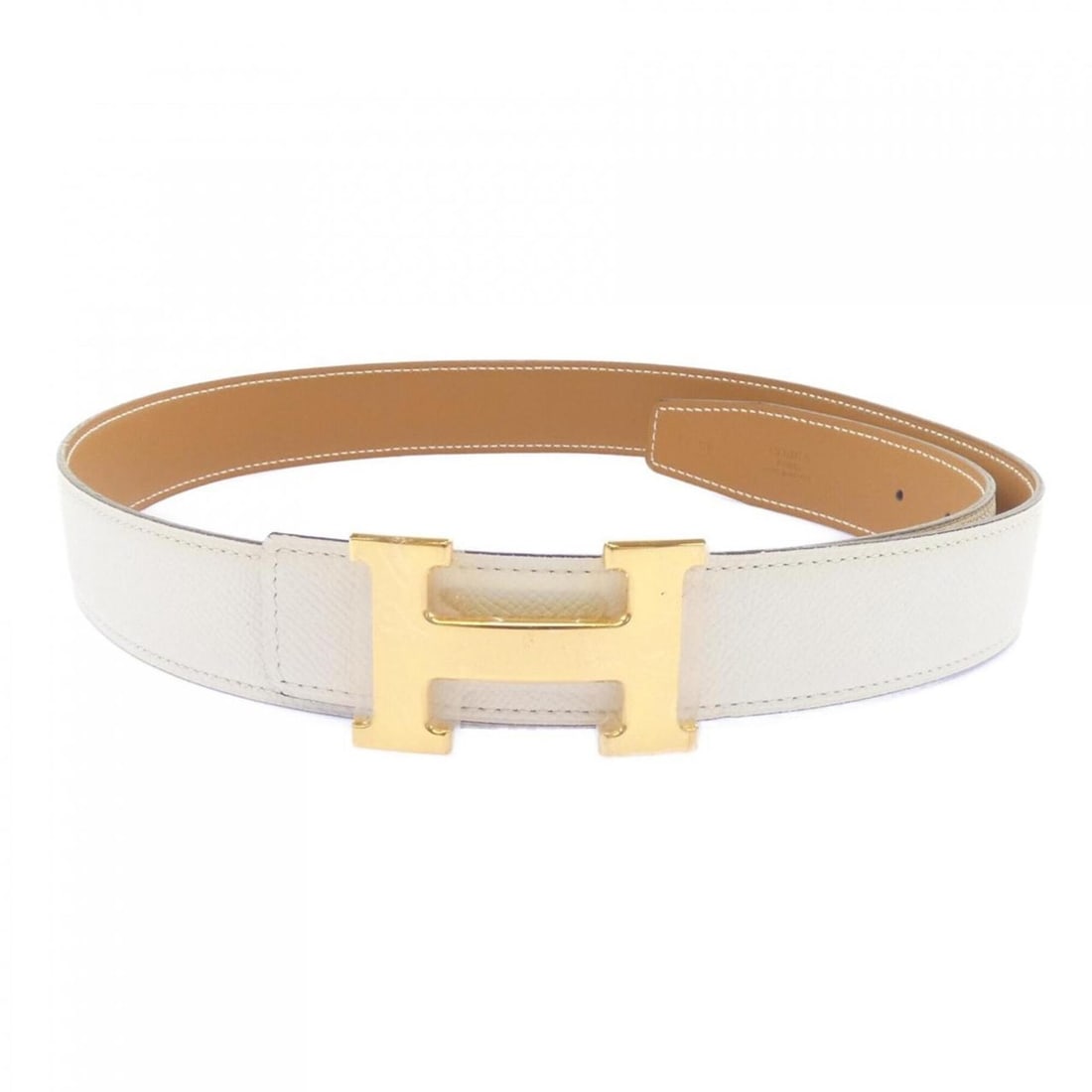 Hermes HERMES H 32mm Reversible Belt: --- Catalog ---Category: SizeLength: 87cm - 92cm / 34.25'' - 36.22''Category: DesignType: Standard beltColor: Brown, WhiteGender: MenCategory: GeneralBrand: Hermes--- Item List ---Section: ConditionRa