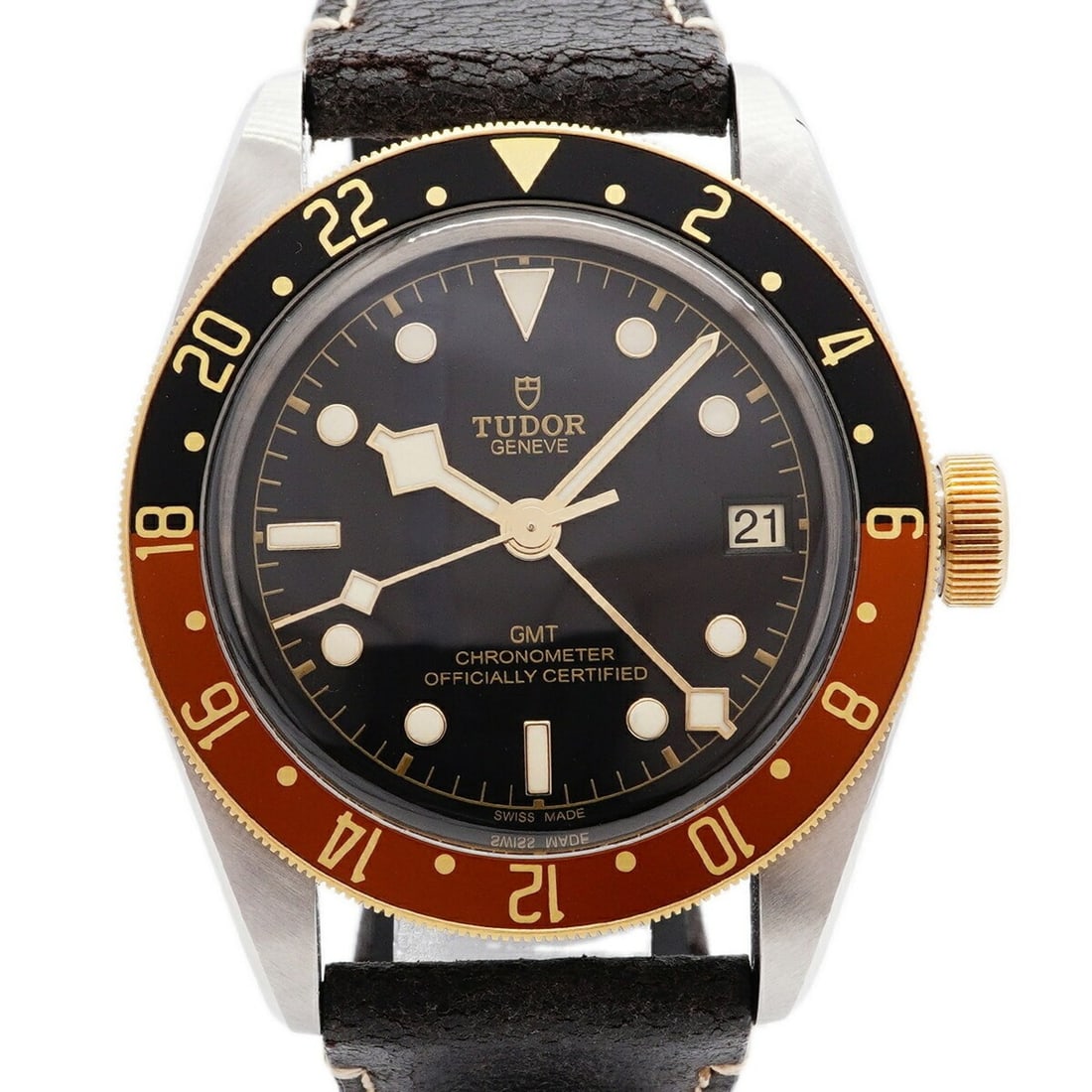 Tudor Black Bay GMT S&G 79833MN Dial Men's Watch (1 of 10)
