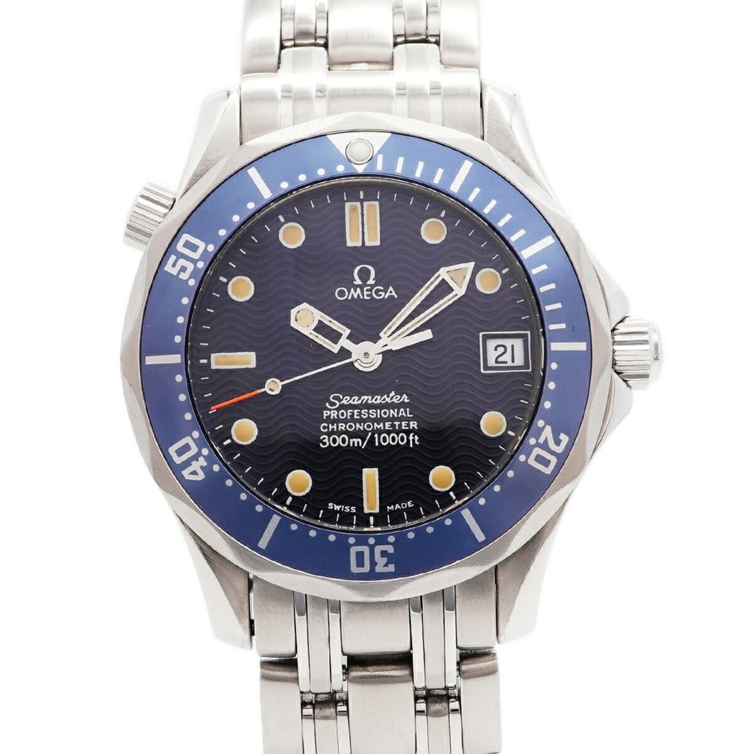 Omega Seamaster Professional 2551.80 Blue Dial Men's Watch: --- Catalog ---Category: SizeWrist Size: 18cm / 7.08''Case Diameter: 36mm / 1.42''Category: DesignType: WristwatchGender: MenColor (Dial): BlueMaterial (Band): Stainless steelCategory: GeneralMPN: 255