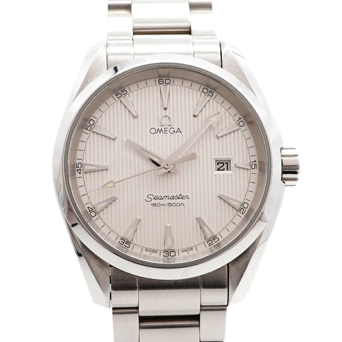 Omega Seamaster Aqua Terra 231.10.39.61.02.001 Silver Dial Men's Watch: --- Catalog ---Category: SizeWrist Size: 17cm / 6.69''Case Diameter: 38.3mm / 1.51''Category: DesignType: WristwatchGender: MenColor (Dial): SilverMaterial (Band): Stainless steelCategory: GeneralMPN: