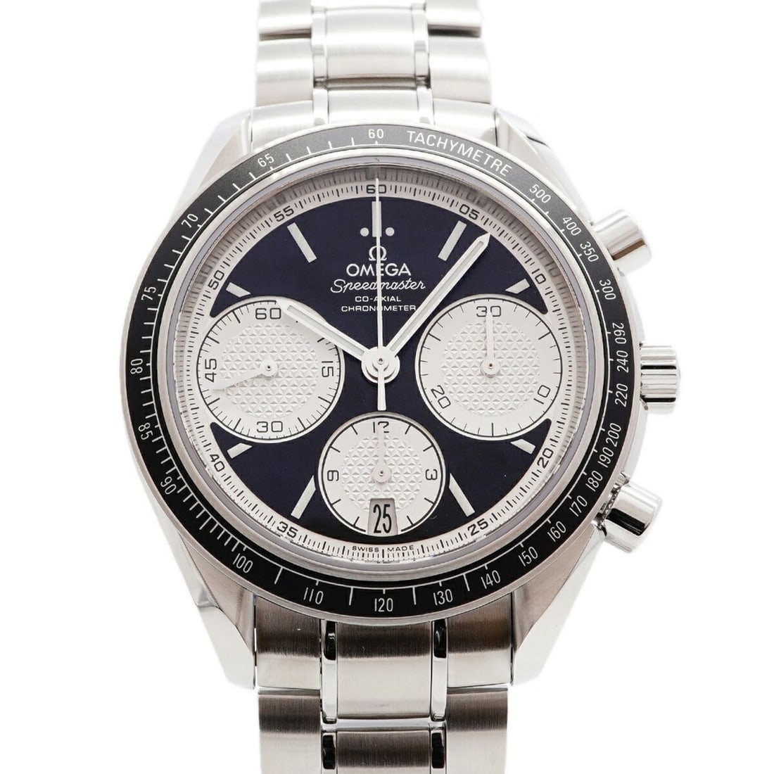 Omega Speedmaster Racing 326.30.40.50.01.002 Black Dial Men's Watch: --- Catalog ---Category: SizeWrist Size: 20cm / 7.87''Case Diameter: 40mm / 1.57''Category: DesignType: WristwatchGender: MenColor (Dial): BlackMaterial (Band): Stainless steelCategory: GeneralMPN: 32