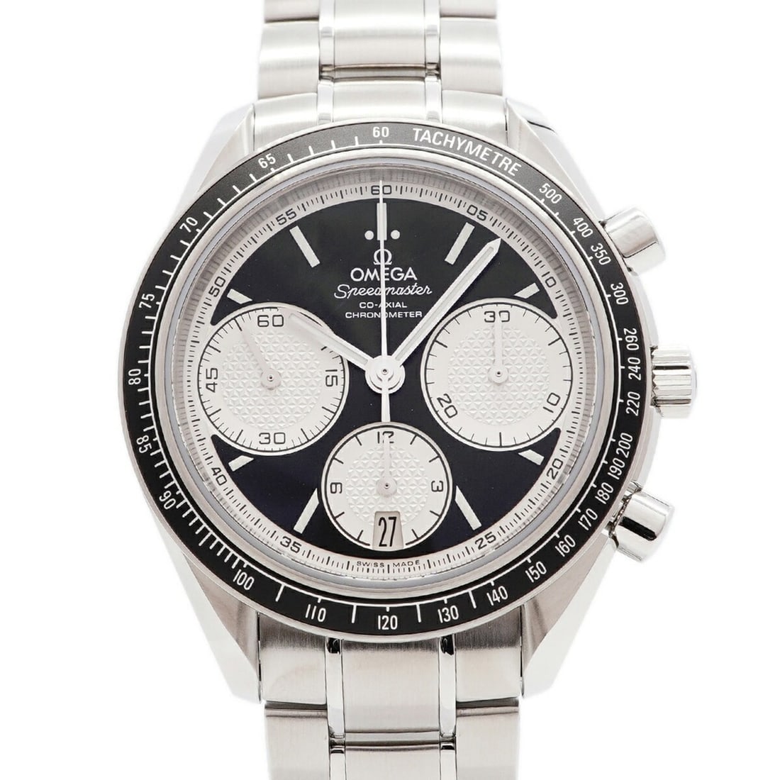 Omega Speedmaster Racing 326.30.40.50.01.002 Black Dial Men's Watch: --- Catalog ---Category: SizeWrist Size: 20cm / 7.87''Case Diameter: 40mm / 1.57''Category: DesignType: WristwatchGender: MenColor (Dial): BlackMaterial (Band): Stainless steelCategory: GeneralMPN: 32
