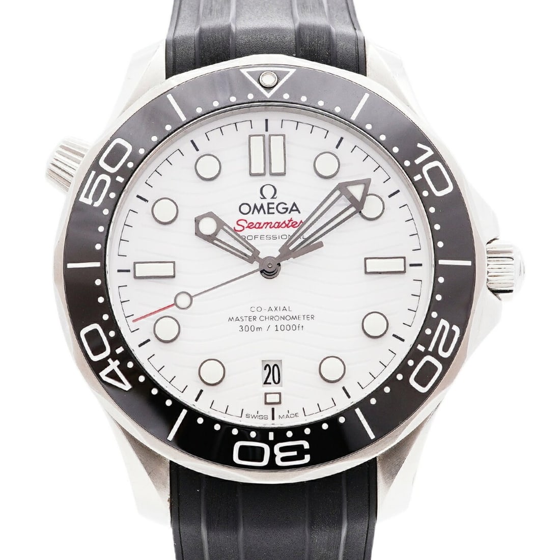 Omega Seamaster Diver 300M 210.32.42.20.04.001 White Dial Men's Watch (1 of 11)