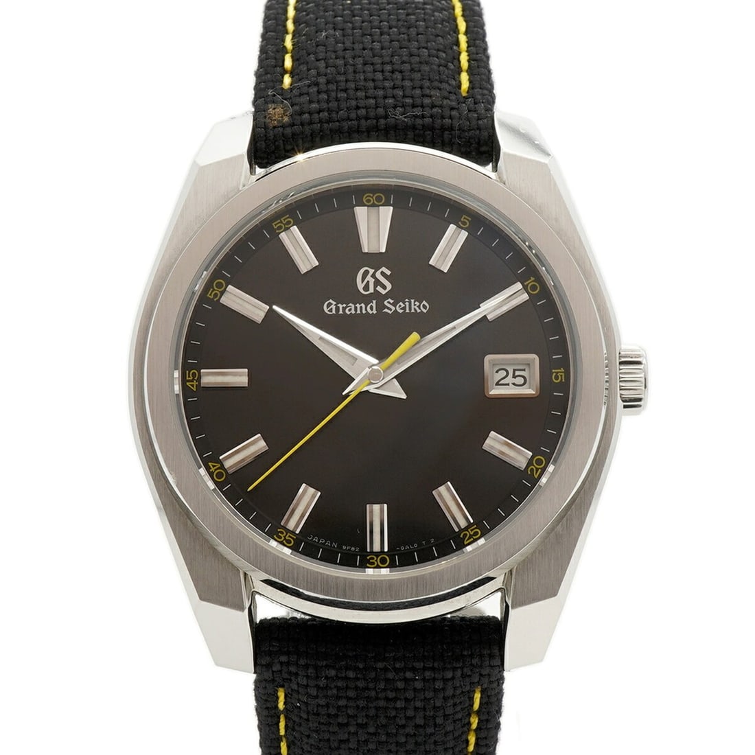 Seiko Grand Sport Collection SBGV243 9F82-0AL0 Black Dial Men's Watch: --- Catalog ---Category: SizeWrist Size: 19cm / 7.48''Case Diameter: 40mm / 1.57''Category: DesignType: WristwatchGender: MenColor (Dial): BlackMaterial (Band): Leather, NylonCategory: GeneralMPN: SBG