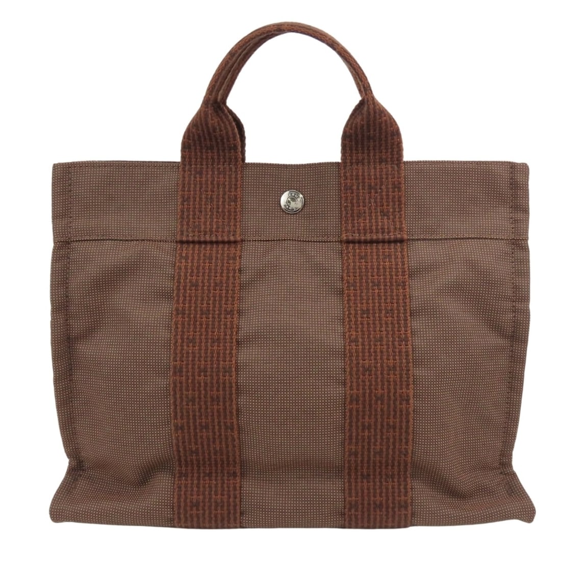 Hermes Herline PM Tote Bag, Polyester, Brown, Women's/Men's (1 of 18)