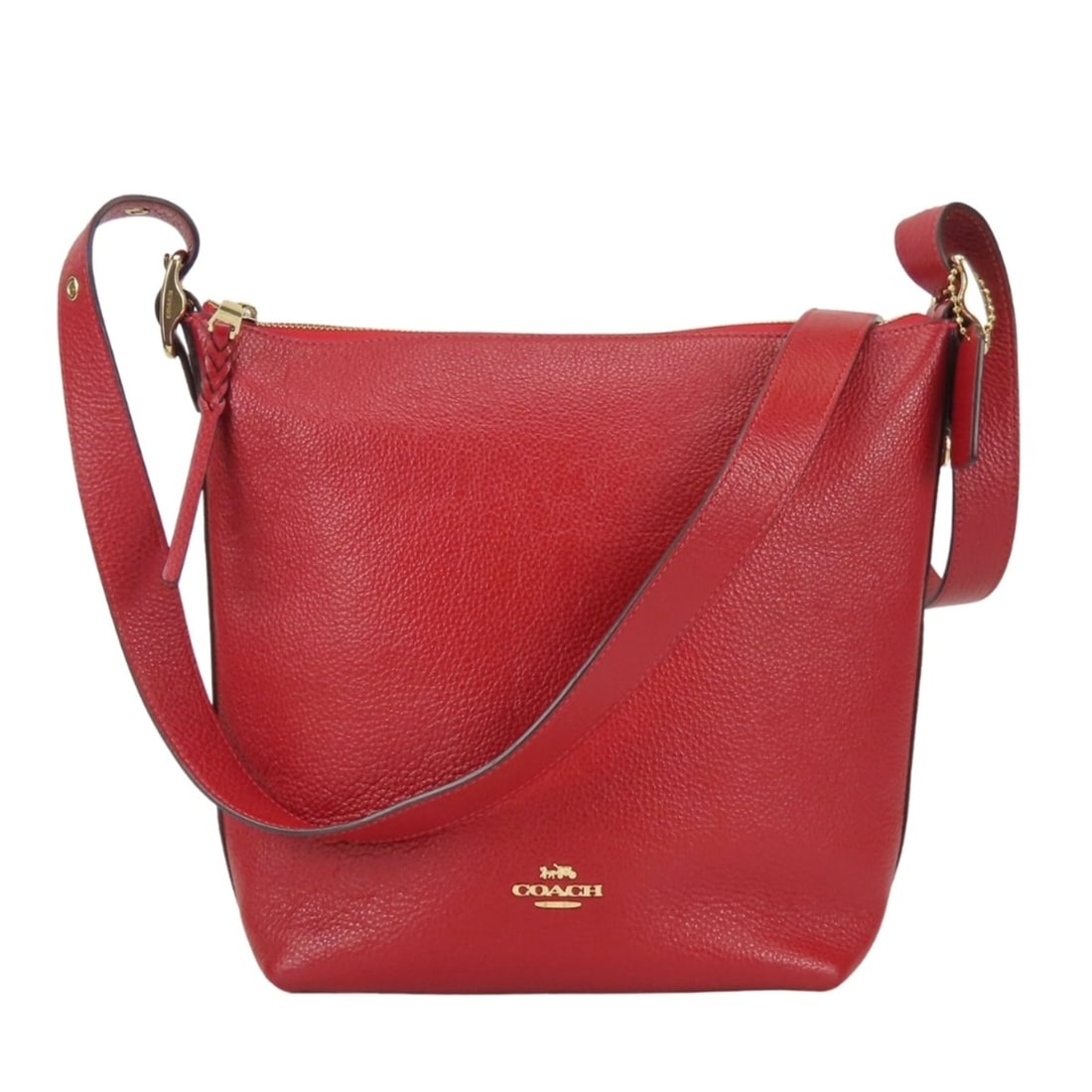 Coach Shoulder Bag C2818 Leather Red 2-Way Crossbody for Women COACH: --- Catalog ---Category: SizeSize (HxWxD): 28cm x 29cm x 10.5cm / 11.02'' x 11.41'' x 4.13''Category: DesignType: Shoulder bagColor: Red colorGender: WomenMaterial: Leather Category: GeneralBrand: Coa