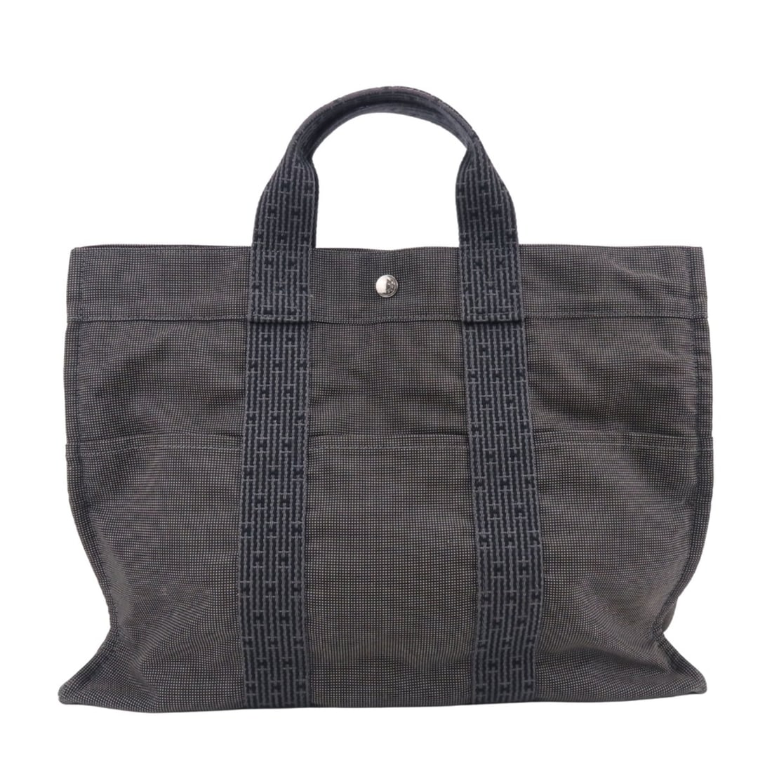 Hermes Tote Bag, Herline MM, Polyester, Gray, Women's/Men's: --- Catalog ---Category: SizeSize (HxWxD): 31.5cm x 41.5cm x 10.5cm / 12.4'' x 16.33'' x 4.13''Category: DesignType: Tote bagColor: GrayGender: Men,WomenMaterial: Polyester Category: GeneralBrand: Her