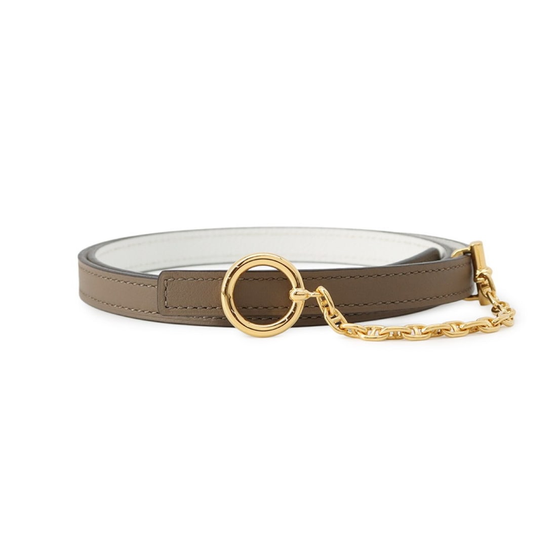 Hermes Belt Carousel Beige Deweymar White Swift Epsom U Stamp Size 75 Reversible Women's HERMES: --- Catalog ---Category: SizeWidth: 1.3cm / 0.51''Length: 74cm - 77cm / 29.13'' - 30.31''Category: DesignType: Standard beltColor: WhiteGender: WomenLeather/Fur Type: Epsom leather, Swift leatherMater