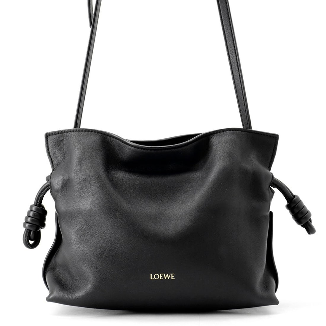 Loewe Flamenco Shoulder Bag Clutch Mini Napa Calf Leather A411FC2X73 2-way Sale Item Black Handbag: --- Catalog ---Category: SizeWeight: 320g / 11.28oz.Size (HxWxD): 18cm x 23cm x 7cm / 7.08'' x 9.05'' x 2.75''Strap Length: 97cm - 120.5cm / 38.18'' - 47.44''Category: DesignType: Shoulder bagColor: B