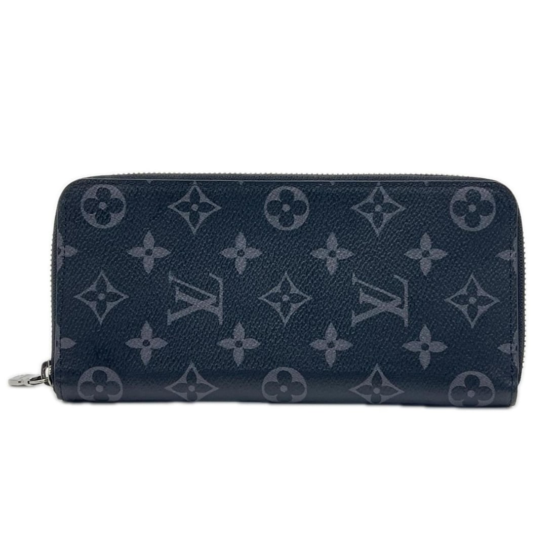 LOUIS VUITTON Monogram Eclipse Zippy Wallet Vertical M62295 Long Black Gray Leather Men's: --- Catalog ---Category: SizeWeight: 213g / 7.51oz.Size (HxWxD): 10cm x 20cm x 2cm / 3.93'' x 7.87'' x 0.78''Category: DesignType: Long wallet (bi-fold)Color: Black, Gray, Monogram EclipseGender: MenC