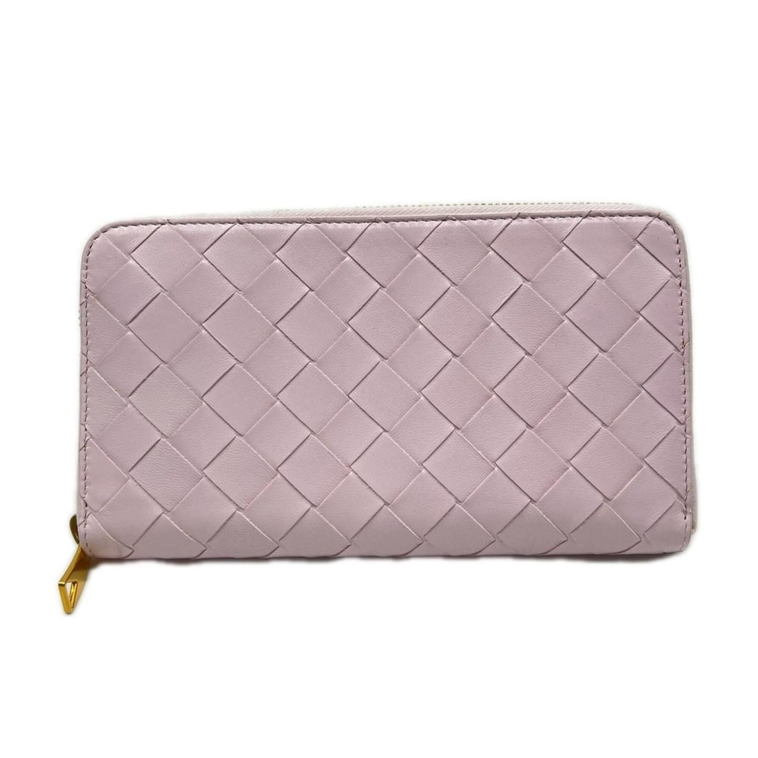 BOTTEGA VENETA Intrecciato Zip-Around Wallet 608053 Long Pink Calf Leather Women's: --- Catalog ---Category: SizeWeight: 223g / 7.86oz.Size (HxWxD): 11cm x 19cm x 2.5cm / 4.33'' x 7.48'' x 0.98''Category: DesignType: Long wallet (bi-fold)Color: PinkGender: WomenClosure: ZipperMateria