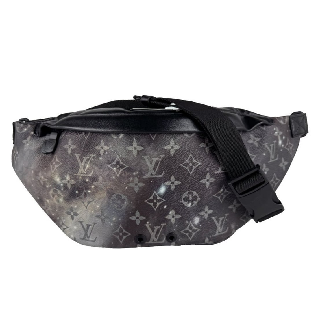 Louis Vuitton LOUIS VUITTON Waist Bag Body Monogram Galaxy Discovery Bum Black Men's M44444 z10836: --- Catalog ---Category: SizeSize (HxWxD): 17cm x 45cm x 8cm / 6.69'' x 17.71'' x 3.14''Category: DesignType: Fanny packColor: BlackGender: MenMaterial: Monogram Category: GeneralMPN: M44444Brand: Lou