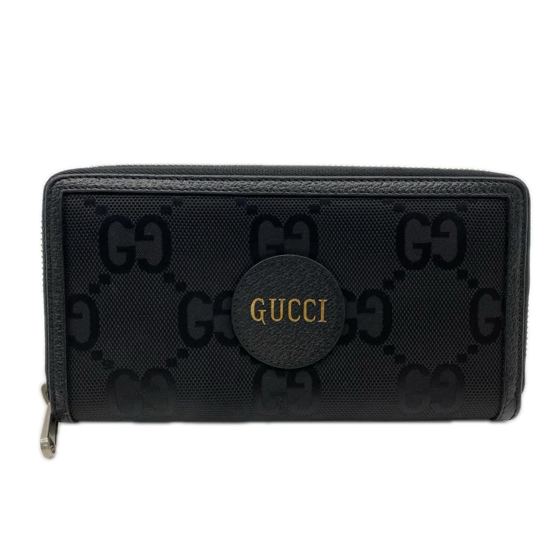 GUCCI GG Nylon Off the Grid Zip-Around Wallet 625576 Long Black Gold Canvas Leather Men's: --- Catalog ---Category: SizeWeight: 188g / 6.63oz.Size (HxWxD): 10.5cm x 19cm x 2.5cm / 4.13'' x 7.48'' x 0.98''Category: DesignType: Long wallet (bi-fold)Color: Black, GoldGender: MenClosure: Zipper