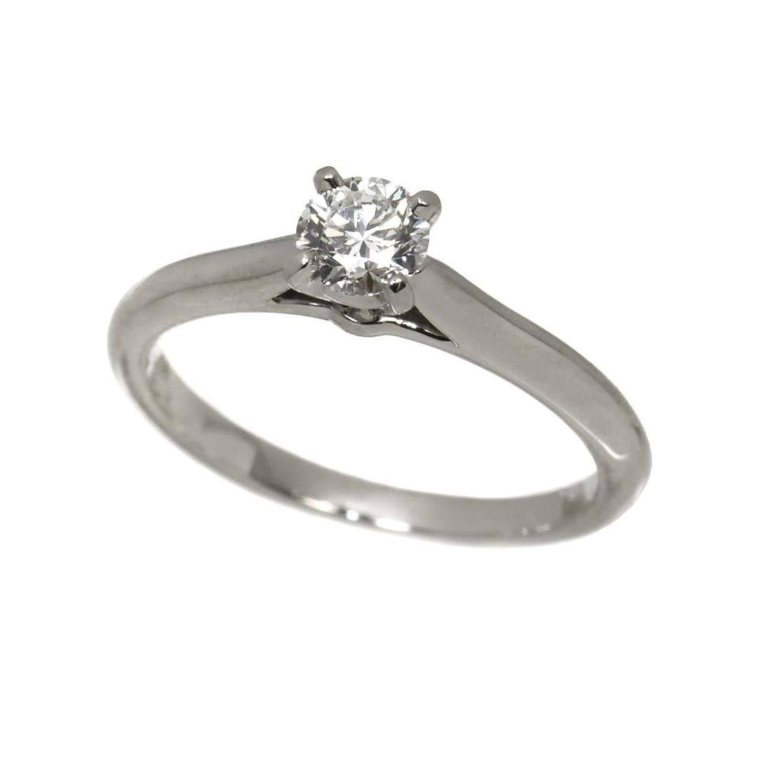 Cartier 1895 Solitaire Diamond Ring, 0.32ct, D VS1, 3EX, Size 49, Platinum.: --- Catalog ---Category: SizeUS Size: 5Brand Size: 49Category: DesignType: Band ringGender: WomenMaterial: Platinum 950Category: GeneralBrand: Cartier--- Item List ---Section: ConditionRanking: Rank S