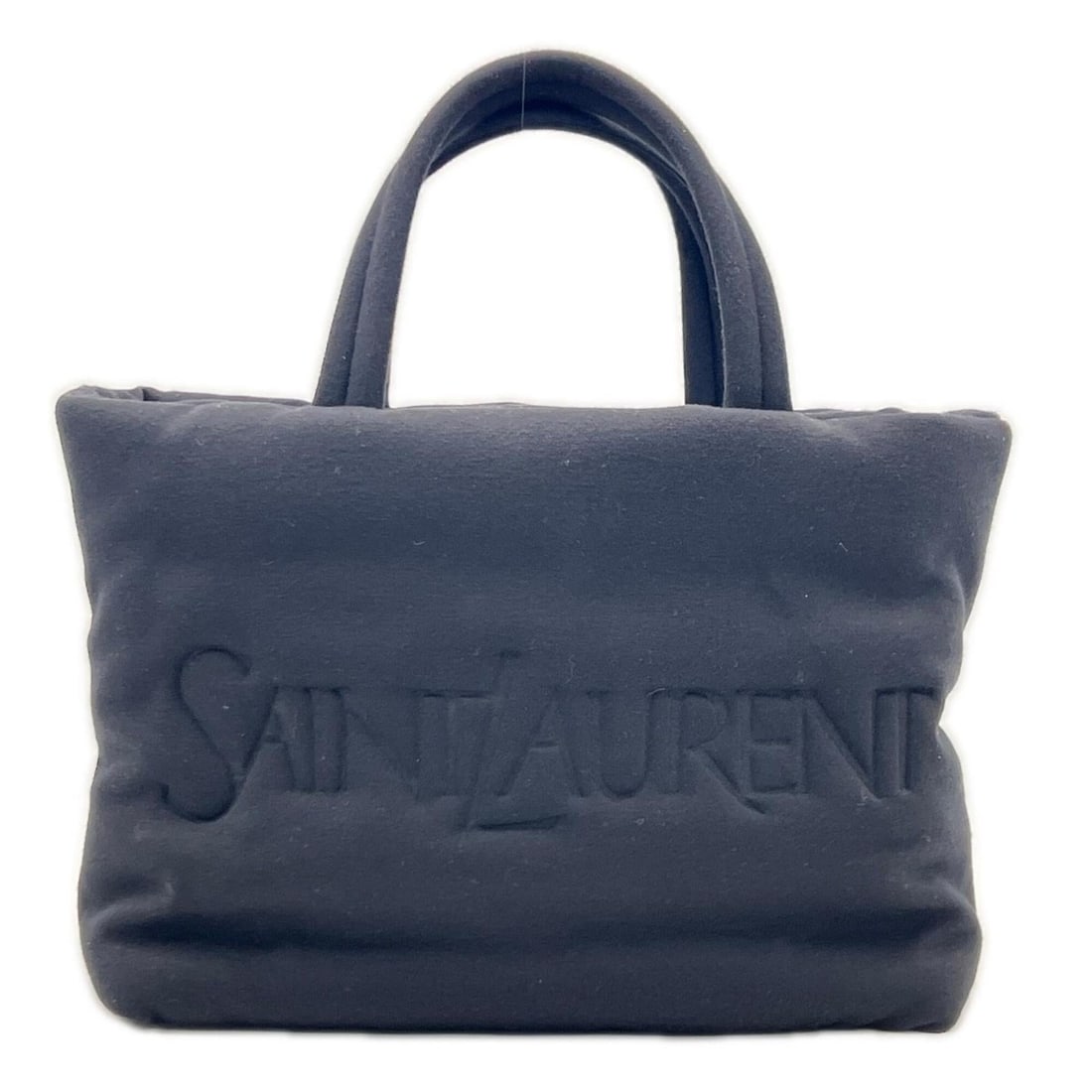 YVES SAINT LAURENT Cotton Wide Puffer Tote Bag 756269 Handbag Black Women's: --- Catalog ---Category: SizeSize (HxWxD): 33cm x 42cm x 18cm / 12.99'' x 16.53'' x 7.08''Category: DesignType: Handbag, Tote bagColor: BlackGender: WomenMaterial: Cotton Category: GeneralBrand: Yves