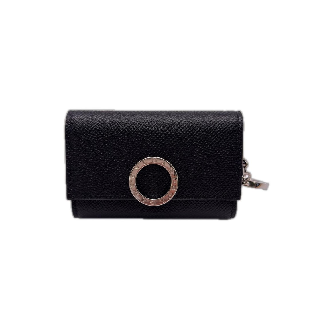 BVLGARI Grain Calf Leather Bulgari 6-Key Case 30422 Key Black Women's: --- Catalog ---Category: DesignType: KeycaseColor: BlackGender: WomenMaterial: Leather Category: GeneralLine: Bvlgari BvlgariBrand: BvlgariCategory: Physical PropertiesSize (HxWxD): 6.5cm x 10cm x 2cm