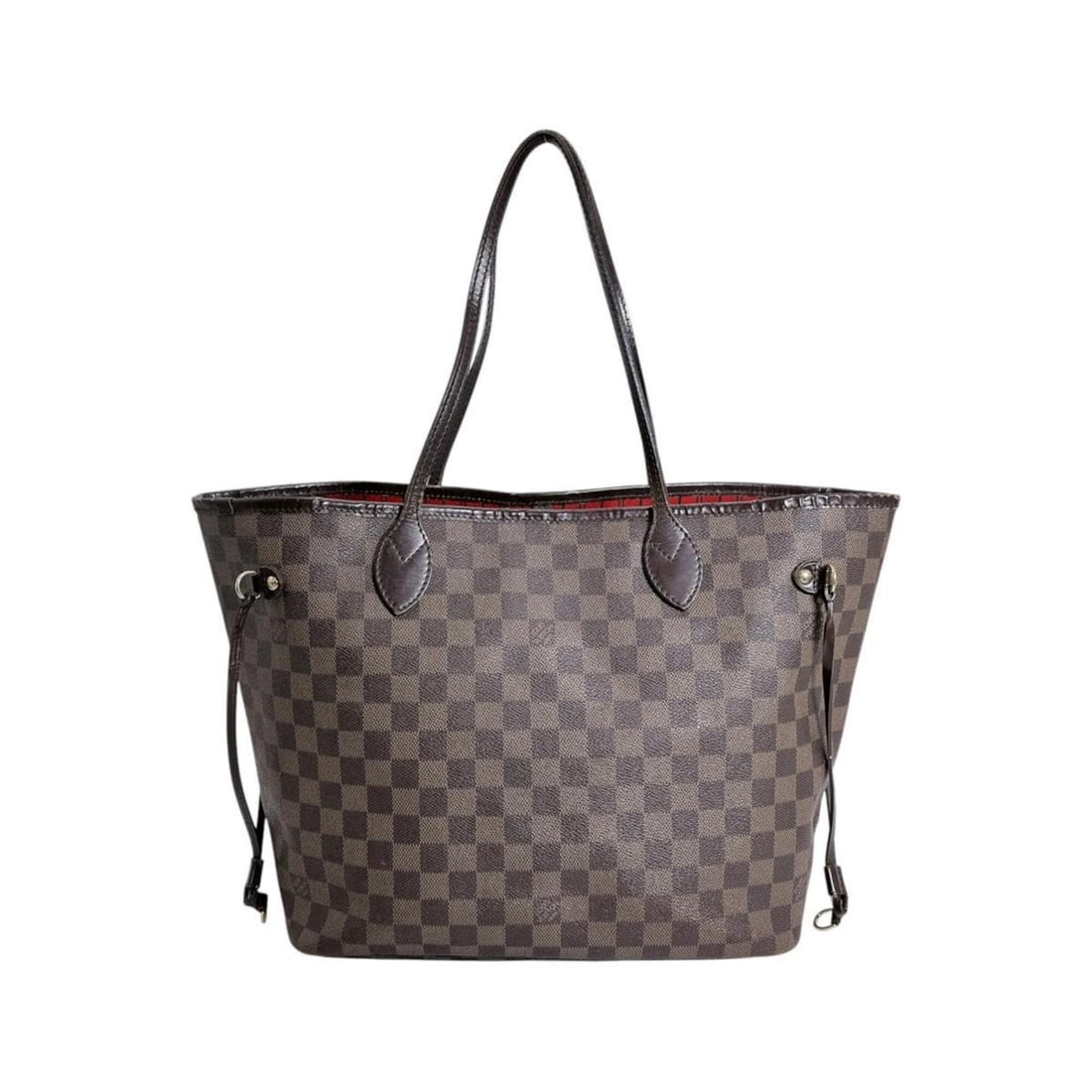 LOUIS VUITTON Neverfull MM Tote Bag, Damier Canvas, N51105 Brown: --- Catalog ---Category: SizeSize (HxWxD): 28.5cm x 32cm x 15cm / 11.22'' x 12.59'' x 5.9''Category: DesignType: Tote bagColor: BrownGender: Women,MenMaterial: Damier Canvas Category: GeneralMPN: